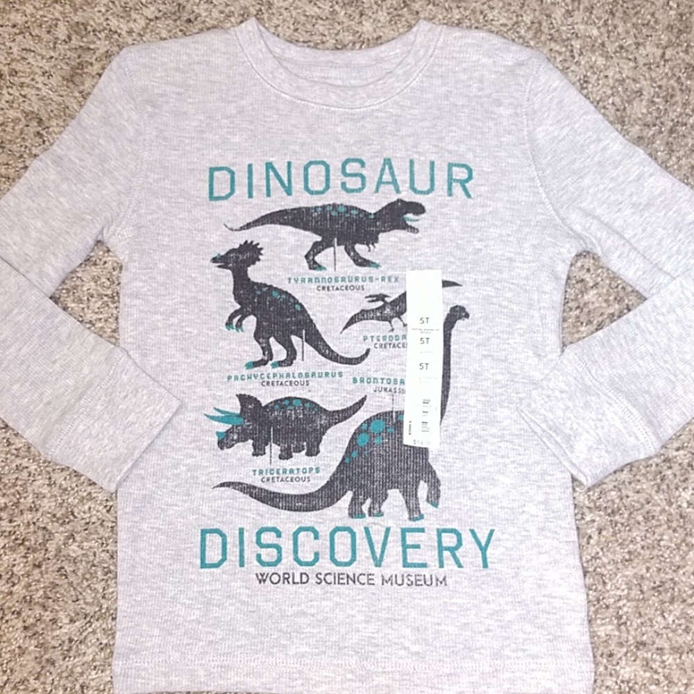 Little boys sz 5t jumpin beans long sleeved NWT